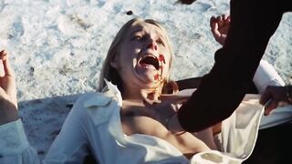 Julie Thilpot, Bonnie Neilson, Mira Pawluk topless- Cannibal Girls (1973) Classic naked scenes