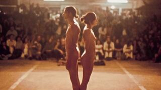 Marina Abramovic, Josephine Decker nude - Marina Abramovic The Artist Is Present (2012) Naked on Stage | Explicit Nudity