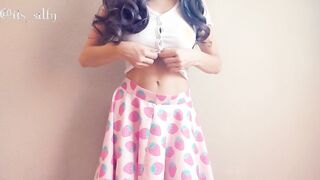 Bouncing Boobs. Getting Nude For My Daddy