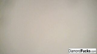 Diamond Determines To Get Humid And Ultra-Kinky In The Bathroom