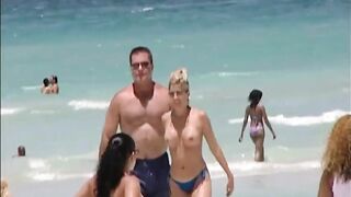 South Florida Chicks Bare on the Beach