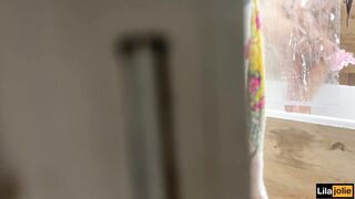 A mate of my on me in the douche...