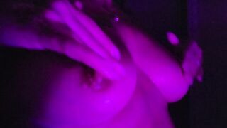 Night time nip have fun with Ms. Baps