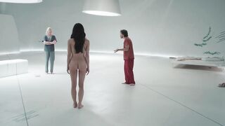 Ashley Greene, Kate Bosworth nude - The Immaculate Room (2022) Topless Actress in Fantasy Movie Scene