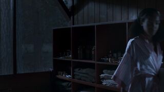 Hayley Griffith, Monique Kim nude lesbian sex scenes - TheyThem (2022)