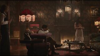 Najah Bradley nude - Interview with the Vampire (2022)  s01e01 Threesome Sex Episode