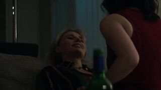 Kate Dickie, Jemima Rooper nudity thriller scene - Matriarch (2022)
