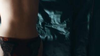 Lena Meckel hot - Friedliche Weihnachten (2022) Sexy Actress. Censored Blowjob movie scene