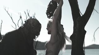 Emily Sweet, Sierra Sherbundy, Spring Ines Pena nude - Cry Havoc (2020) Thriller-Horror Topless Scene