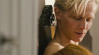 Sara Viktoria Bjerregaard nude - Into the Darkness (2020) Topless actress in bedroom scene