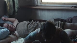 Shannon Moree Smith, Kelli Garner hot - What Josiah Saw (2021) nudity bed scene