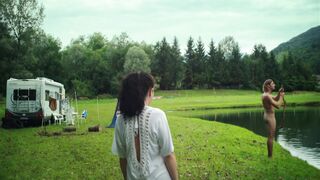 Federica Ferro, Noemi Bertoldi nude - A Name Written In Water (2021) Naked Scene from the movie