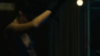 Jasmine Trinca, Camilla Lehmann - Supereroi (2021) Topless Scene from the movie