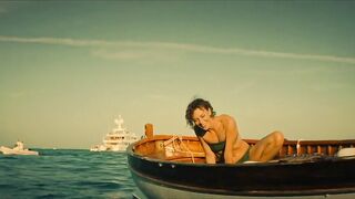 Jasmine Trinca, Camilla Lehmann - Supereroi (2021) Topless Scene from the movie