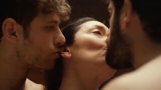 Sara Ricci naked - Blessed Boys (2021) Threesome Sex Scene from the movie