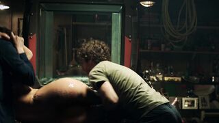 Alice Eve - Replicas (2018) Naked Scene from the movie