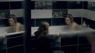 Angelique Lherault, Myriam Madie - Le Secret d'Hélène (2019) Topless Scene from the movie