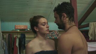 Mariana Molina, Aline Fanju - The Seeker (2019) Topless Scene