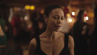 Thandiwe Newton - God's Country (2022) Naked Scene from the movie