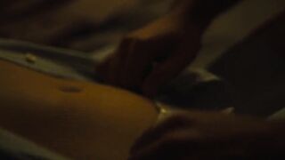 Adelaide Clemens nude - The Swearing Jar (2022) Topless Scene from the movie