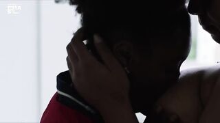 Camilla Damião, Ana Hilário nude - Mars One (2022) Lesbian Topless Scene from the movie