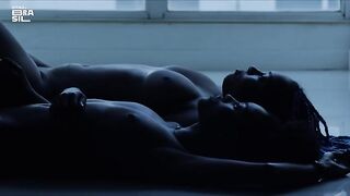 Camilla Damião, Ana Hilário nude - Mars One (2022) Lesbian Topless Scene from the movie