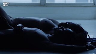 Camilla Damião, Ana Hilário nude - Mars One (2022) Lesbian Topless Scene from the movie