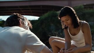 Taylor Russell - Bones and All (2022) hot scenes