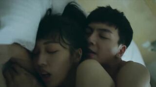 Helena Hsu, Yu-Xuan Wang - Little Blue (2022) nudity scene from the movie