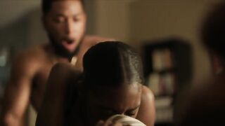 Birgundi Baker, L'lerrét Jazelle, Yolonda Ross sexy - The Chi s05e05-07 (2022) hot sex scenes