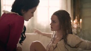 Emilia Schüle, Roxane Duran hottest - Marie Antoinette (2022) s01e08 TV Show scenes