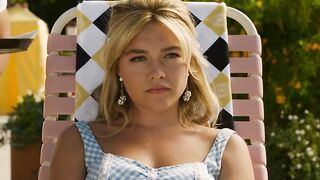 Florence Pugh - Don't Worry Darling (2022) nudity scene from the movie