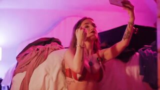 Natasha Tosini, Maria Taylor bikini - Winnie the Pooh Blood and Honey (2023) sexy scene