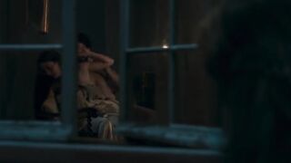 Rose-Marie Perreault, Madeleine Péloquin - La Cordonnière (2023) topless scene