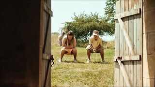 Carolien Spoor, Lisa Zweerman, Sarah Chronis nude - The Awkward Weekend (2023) hottest movie scenes