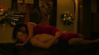 Salma Hayek sexy - Magic Mike's Last Dance (2023) nude scenes