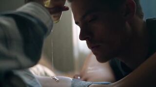 Virginia Gardner hot nude - Beautiful Disaster (2023) sexy scene