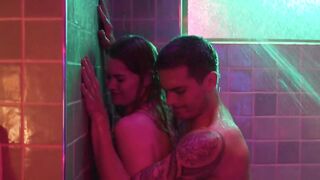 Virginia Gardner hot nude - Beautiful Disaster (2023) sexy scene