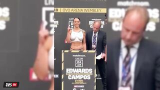 Cherneka Johnson hottest. Hd Art Weigh-in before the fight.mp4