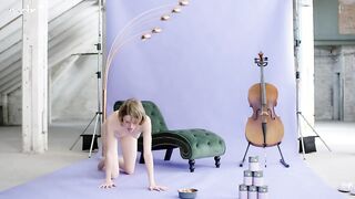 Alexandra Sagurna, Anne Thoemmes nude - Fluffy Tales (2021) Topless model scene