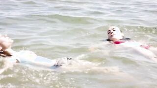 Antoinette Ullrich, Sophie Vergères lesbian - Amira (2022) hot scene