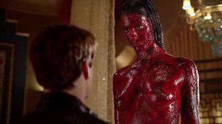 Jessica Clark naked - True Blood s05 (2012) great vampire nude scene