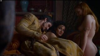 Josephine Gillan nude, Kristen Gillespie topless - GameofThrones s04e01 (2014) Hot scene
