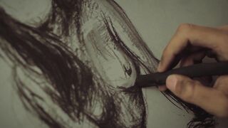 Petra Vartapetján topless - Feketerigó (2015) erotic episode