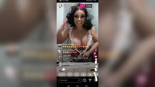 Funny Nip Slip Instahram Hot girl live video