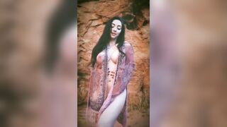 Naked Model in Tiktok NipSlip