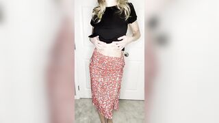 Topless Step-Sister Unclothes Down For You