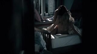 Laurence Hamelin, Lily Cole, Sarah Gadon sex - The Moth Diaries (2011) voyeur nudity thriller scene