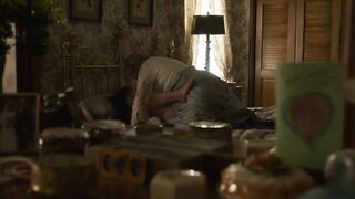 Elizabeth Olsen sexy - Love _ Death s01e01-02 (2023) sex scenes