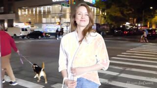 my amazing bare-breasted night out, so many reactions from strangers!